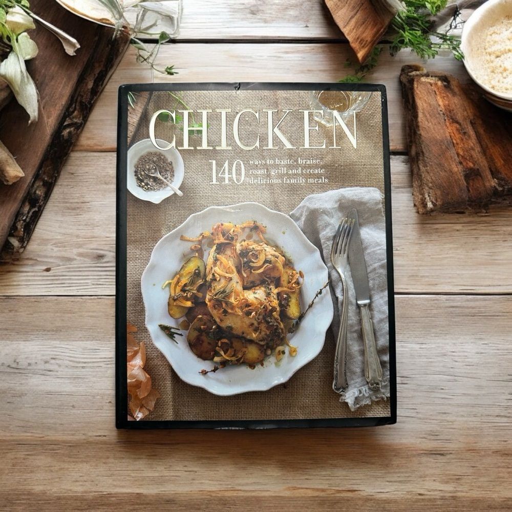 Chicken Cookbook 140 Ways Roast Grill Braise Hardcover - Picture 2 of 5